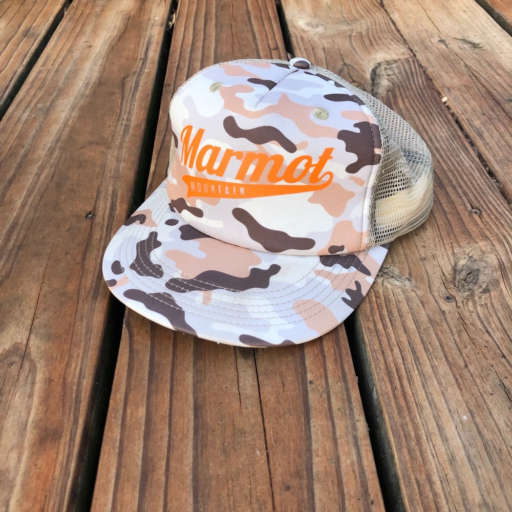 Marmot, Foam Front Camo Trucker Hat